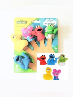 Sesame Street Bath Time Finger Puppets
